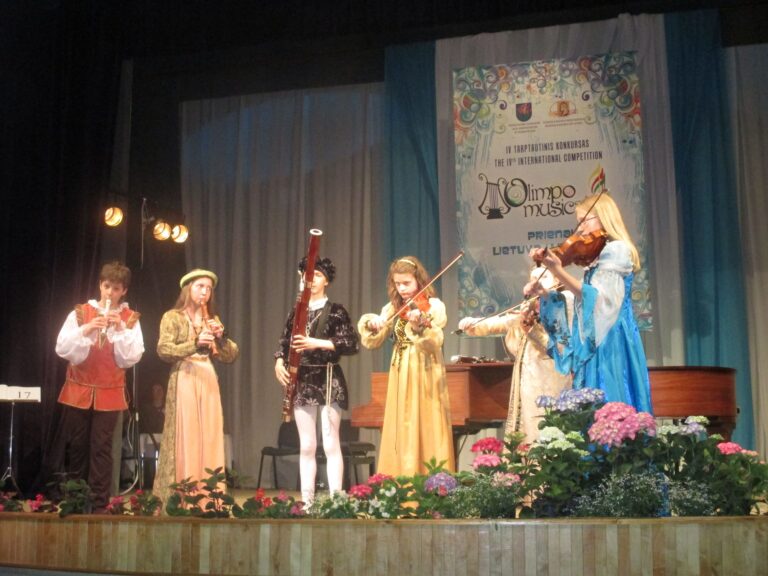 Daugiausia konkurse muzikos instrumentų