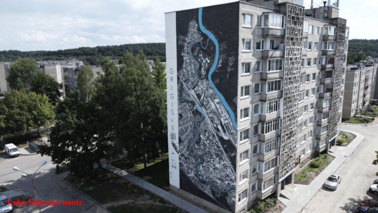Didžiausias sieninės tapybos žemėlapis